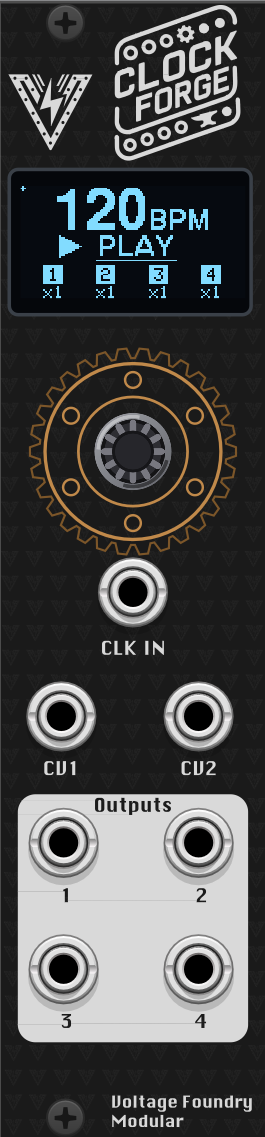 Clock Forge panel